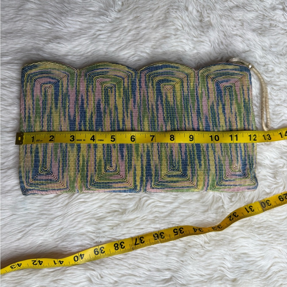 Multicolor Patterned Clutch - image 4